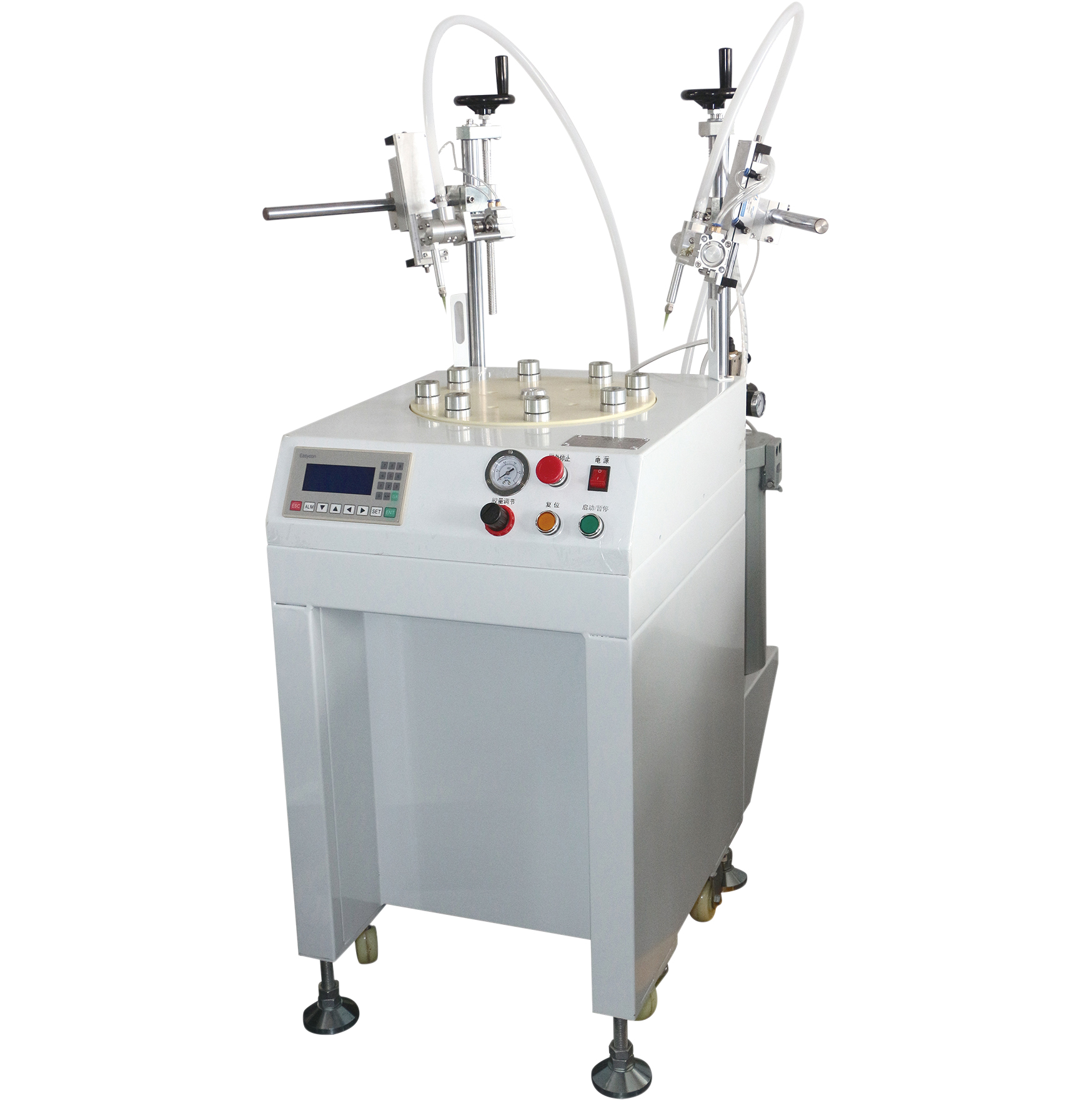 JD-80八工位圆形点胶机